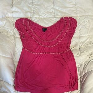 Pink Sleeveless blouse